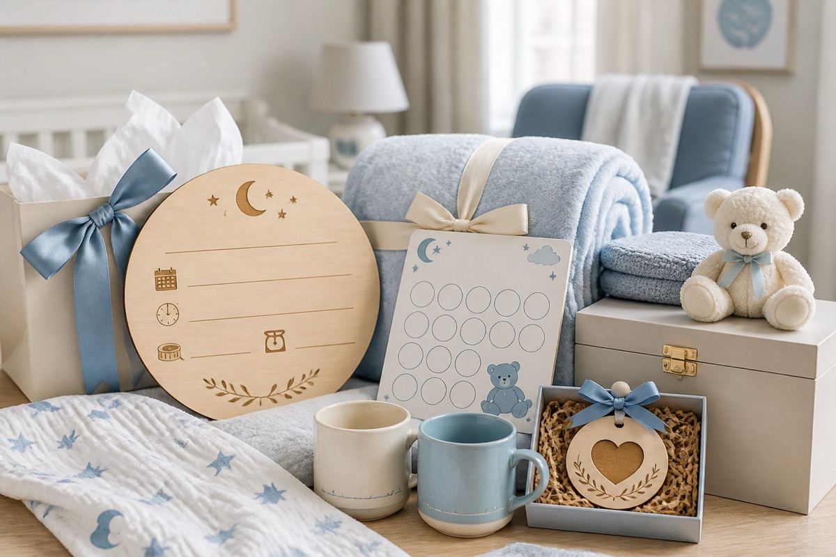 Gifts for Grandparents-to-Be — a personalized baby keepsake